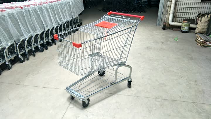 Duitse supermarkt trolley