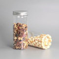 Aoyi Custom PET Plastic Jars with Silver Lid - 12 oz, 30ml, 125 ml, 250ml, 500ml, 600ml1
