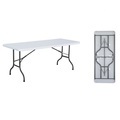 Hot Sale HDPE Plastic Outdoor Picnic Dining Table1