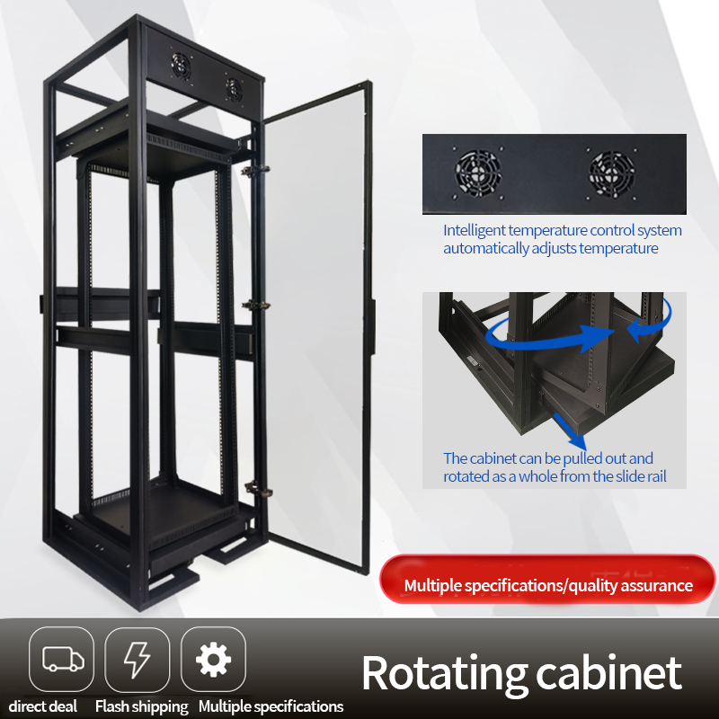 Equipment rotating cabinet