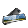 Best Streaming Mirror Dual Dash Camera with Two Core CPU, Wireless CarPlay, Android Auto, and BSD DVR for Tesla Model Y1