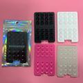 Customized Logo Silicone Phone Card Holder Storage Wallet1
