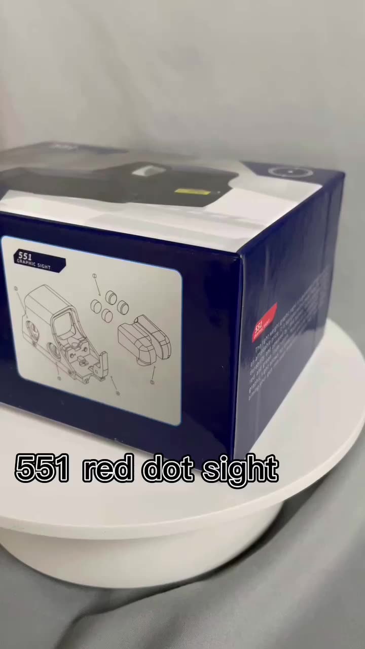 DOT SWEAD 551 RED DOT con alloggiamento in alluminio reticolo rosso e verde adatto per gli sport all&#39;aperto1