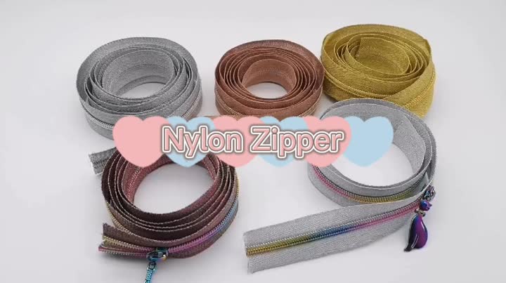 Nylon zipper