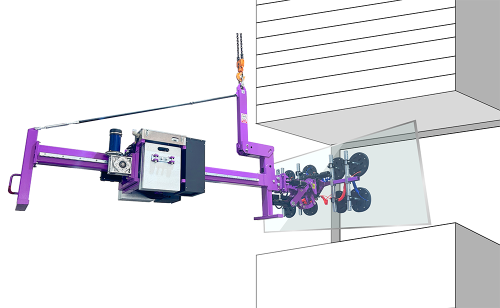Hoe installeer ik glazen vliesgevel met overhangende dakrand? Probeer de BVL 800 van Cowest Machinery