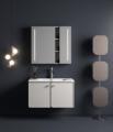 Bathroom Vanities: Customized Plywood Wall Cabinets with Smart Mirrors1