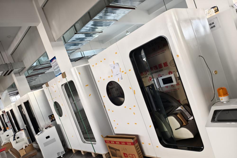 Oxygen chamber assembly area