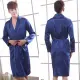 Mulheres Faux Silk Robe Setin Sleepwear para o verão