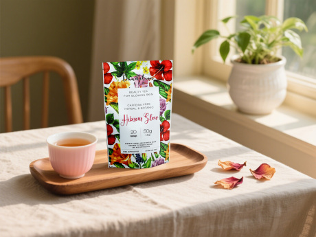 Té de flores nutritivo