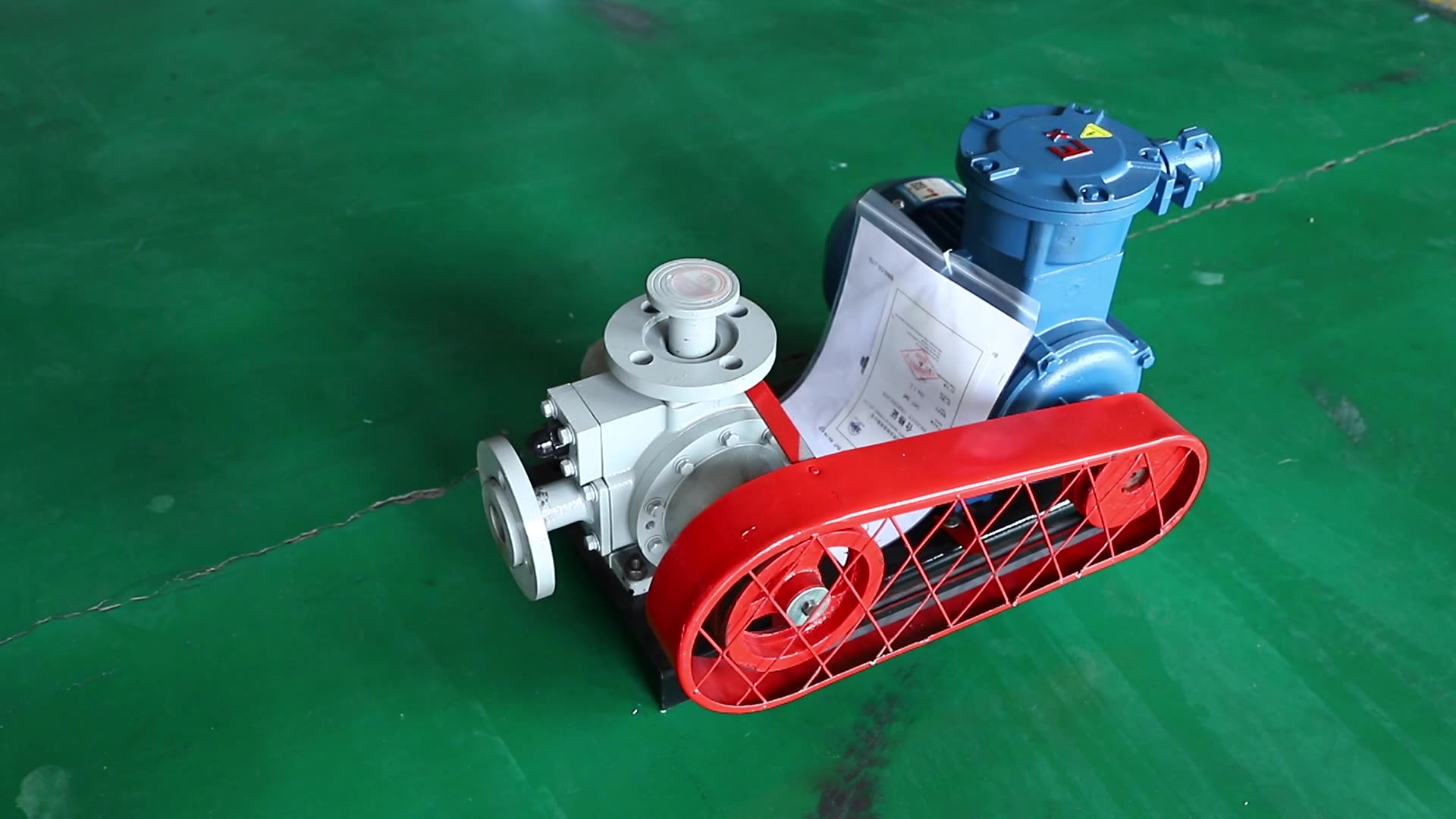 Vane pump YB-80   Diesel, kerosene, gasoline explosion-proof vane pump1