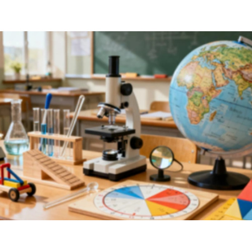 Tüm konulara yönelik öğretim araç ve gereçleri bilginin keşfedilmesini kolaylaştırır