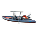 Hedia Luxury 8m RIB Boat with Hypalon Aluminum Hull and Fishing Cabin1