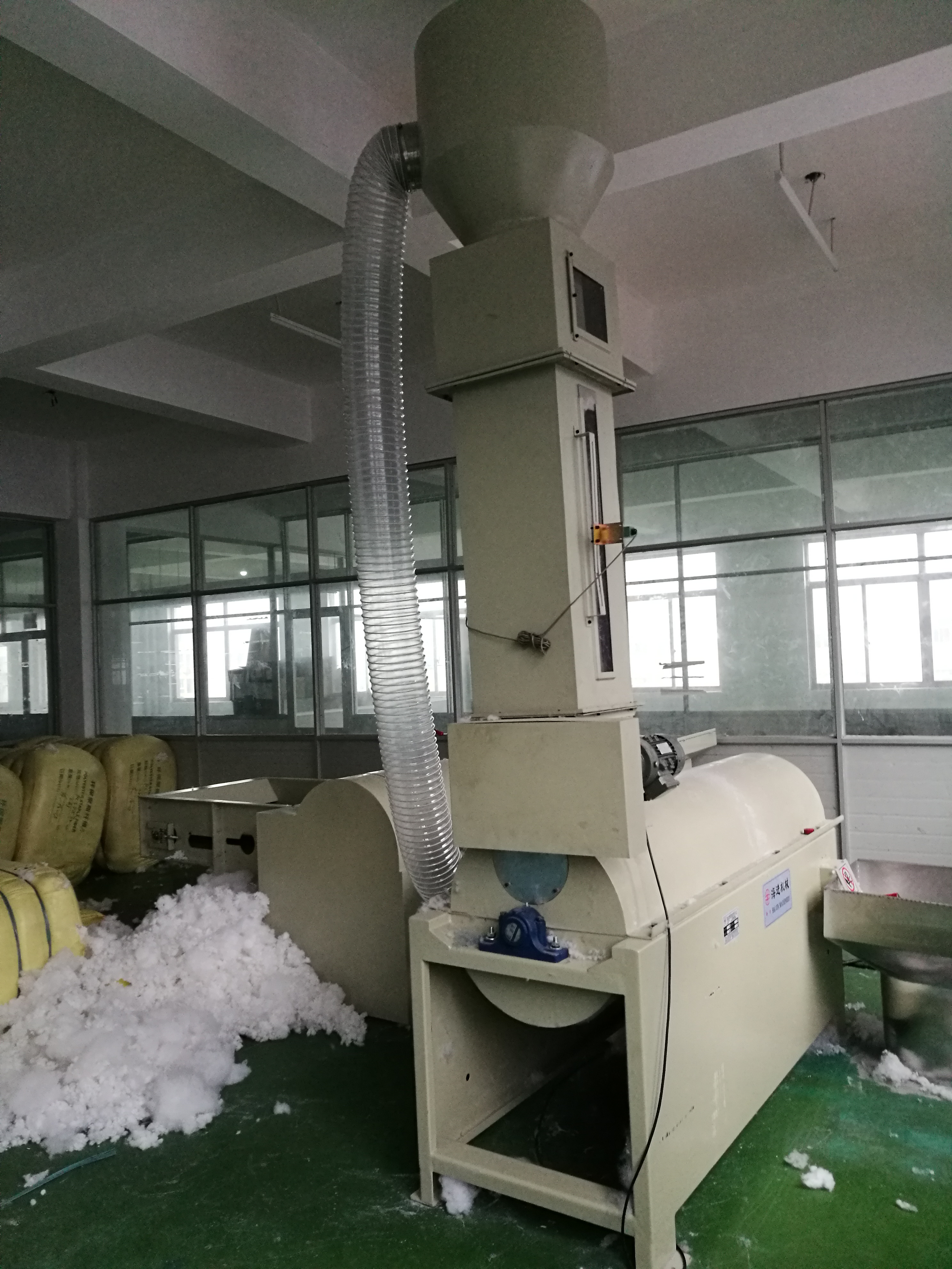 ball fiber machine