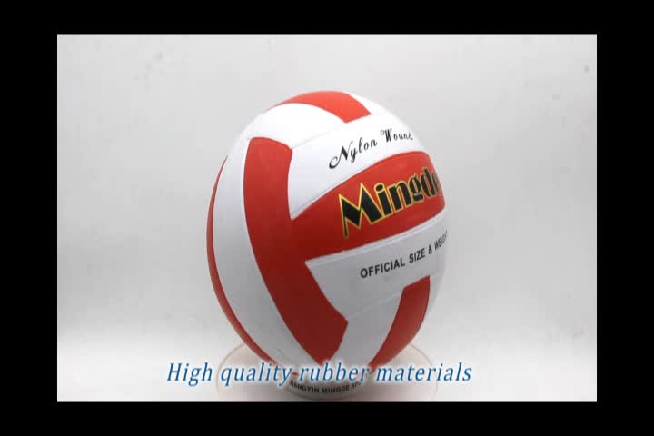 O mais novo projeto de borracha material de tamanho oficial de peso de vôlei bola11