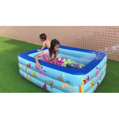 Outdoor family lounge pool Inflatable Swimming Pools_video