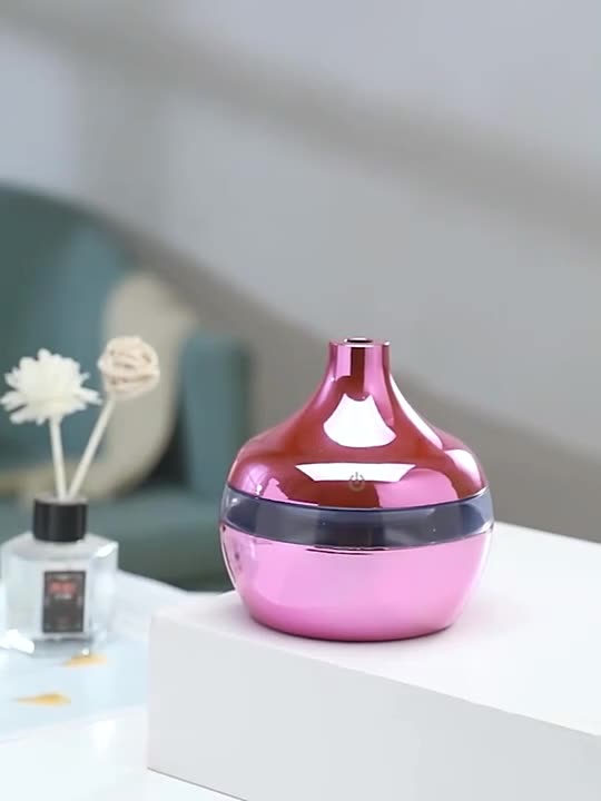 Best Gift hotel lobby 130ml Air Humidifier Portable ionizing USB Wooden Aroma Diffuser1