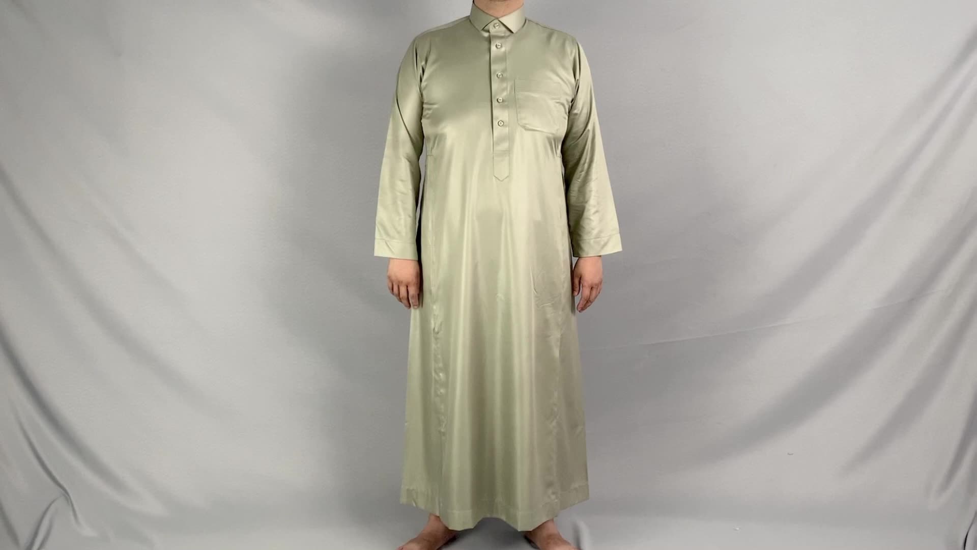 abbigliamento arabo islamico musulmano per il thobe arabo maschile haramain1