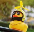 Small Yellow Duck Road Bike Helmet Pendant Cycling Accessories1