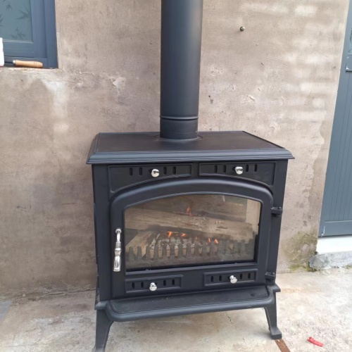 cast iron fireplace stove