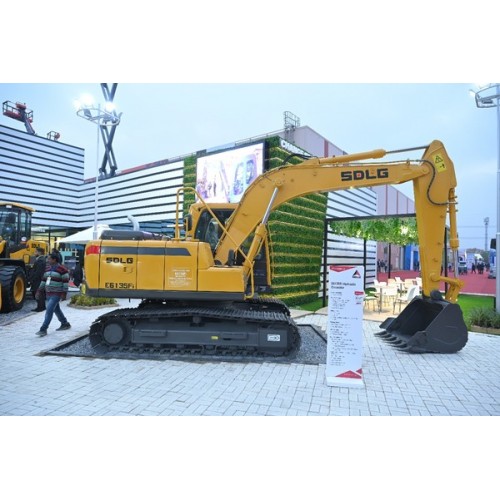 SDLG India showcased, electric loader, hydraulic excavator and wheel loader at Bauma 2023