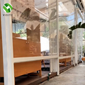 PVC Spring Manual Windproof Rolling Curtain for YST Four Seasons Wind and Cold Resistance Transparent Door Curtain1