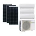 36,000 BTU Solar-Powered ACDC Mini Split Air Conditioner: Multi-Zone, Energy-Efficient Cooling Solution1