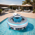 Poolstar Aquajack 600: Cordless Rechargeable Automatic Pool Vacuum Cleaner with 4000mAh Battery - Certified by GS, ETL, CE, and BSCI1