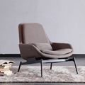 Meubles à domicile Nouveau design rembourré canapé de loisirs chaise tissu de haute qualité avec cadre en métal meubles de salon1