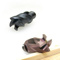 Tungsten Carbide 4 Flutes HRC60 Cutter Exchangeable Milling Head1