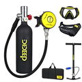 Portable Mini Scuba Diving Oxygen Tank Kit - DIDEEP Factory 1L 2L1