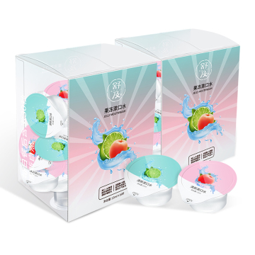 Jelly Cup Mouthwash, Easy To Carry