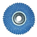 ZY Abrasive Grit 36 to 400, 4 Inch Zirconia Grinding Wheels for Metal Sanding - Flap Discs1