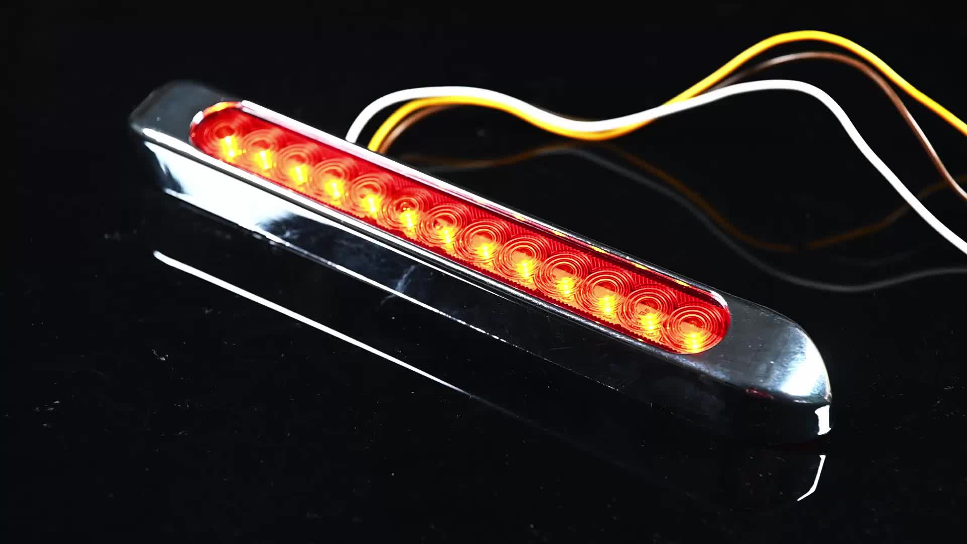 Έγκριση DOT 12V-24V IP67 TRACK TRACK TRACE SLIM LEND LIDE LED SIDE LAMP1