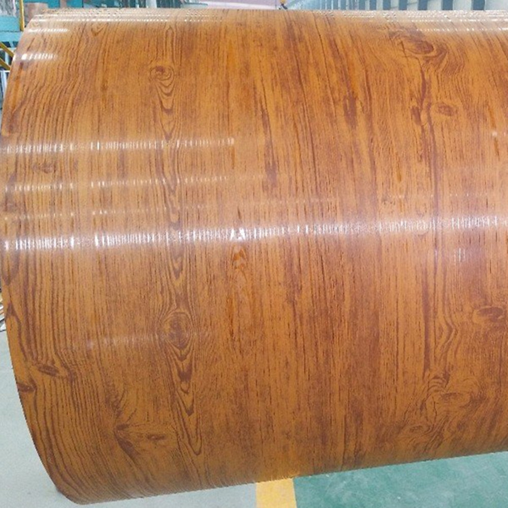 Aluminium Keluli Bersalut Warna Kayu