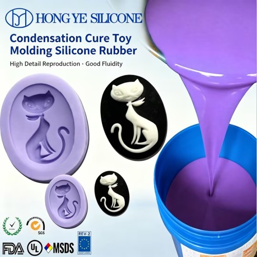 Toy & Craft Mold Silicone Rubber: High-Detail Reproduction and Easy Demolding Empowering Creative Toy Manufacturing