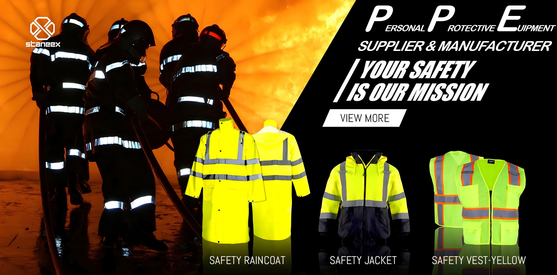 Staneex hi vis πουκάμισο