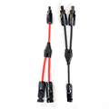 Wholesale Photovoltaic Solar PV Cable Connector Y Divider 2 to 1 H1Z2Z2-K DC 1500V 1X4mm1
