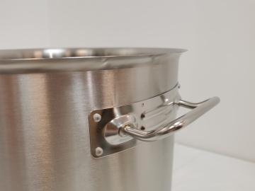 #03folding rim- Stainless Steel Welding Bucket