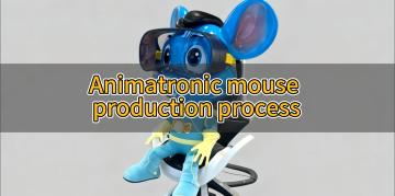 Animatronic Blue Mouse