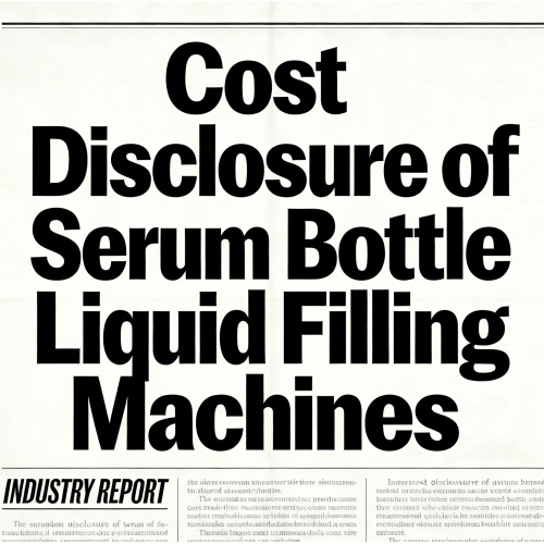 血清瓶液体灌装机的成本披露