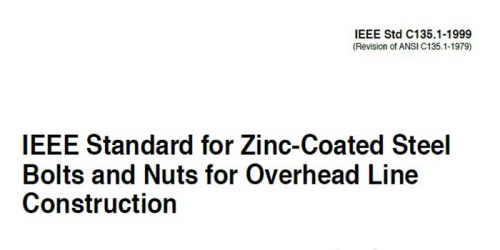 ANSI C135.1 / IEEE STD C135.1 Spesifikasi