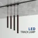 Tubo de cilindro de tubo longo Luz de pingente liderado