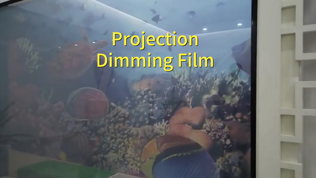 Projektionsdimmfilm