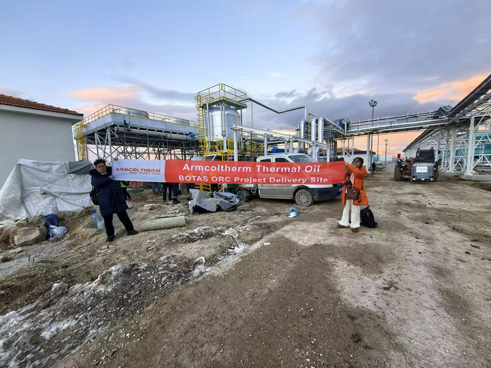Recepția finală oficială și punerea în funcțiune a noului proiect industrial de fluid de transfer de căldură din Turcia — Fluid termic de înaltă temperatură