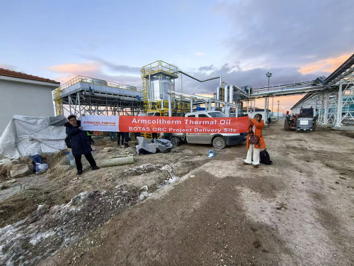 Recepția finală oficială și punerea în funcțiune a noului proiect industrial de fluid de transfer de căldură din Turcia — Fluid termic de înaltă temperatură