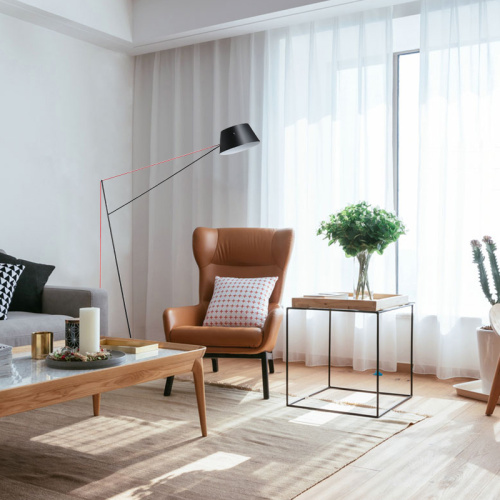 The role of modern floor lamp in the living room