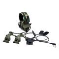 GS152W2P7-H1 Tactical Earmuffs: Comfortable Stainless Steel Headband with Noise Reduction Technology for Safety and Protection1