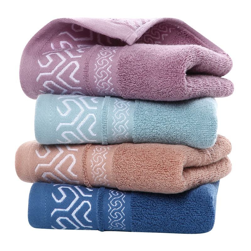 Smooth Texture Hand Towel With Elegant Dobby