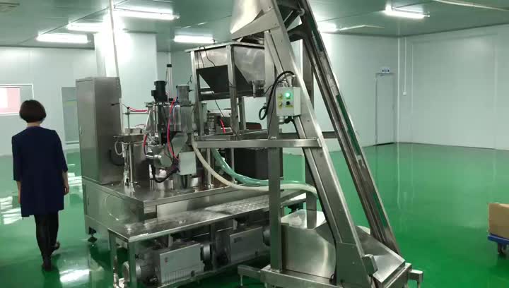 filling  vacuum packaging machine