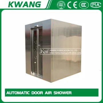 Stainless Steel Clean Room Sliding Door Air Shower1